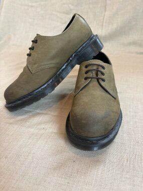Dr. Martens 1461 Made in England | Olive Green Leather | UK 5